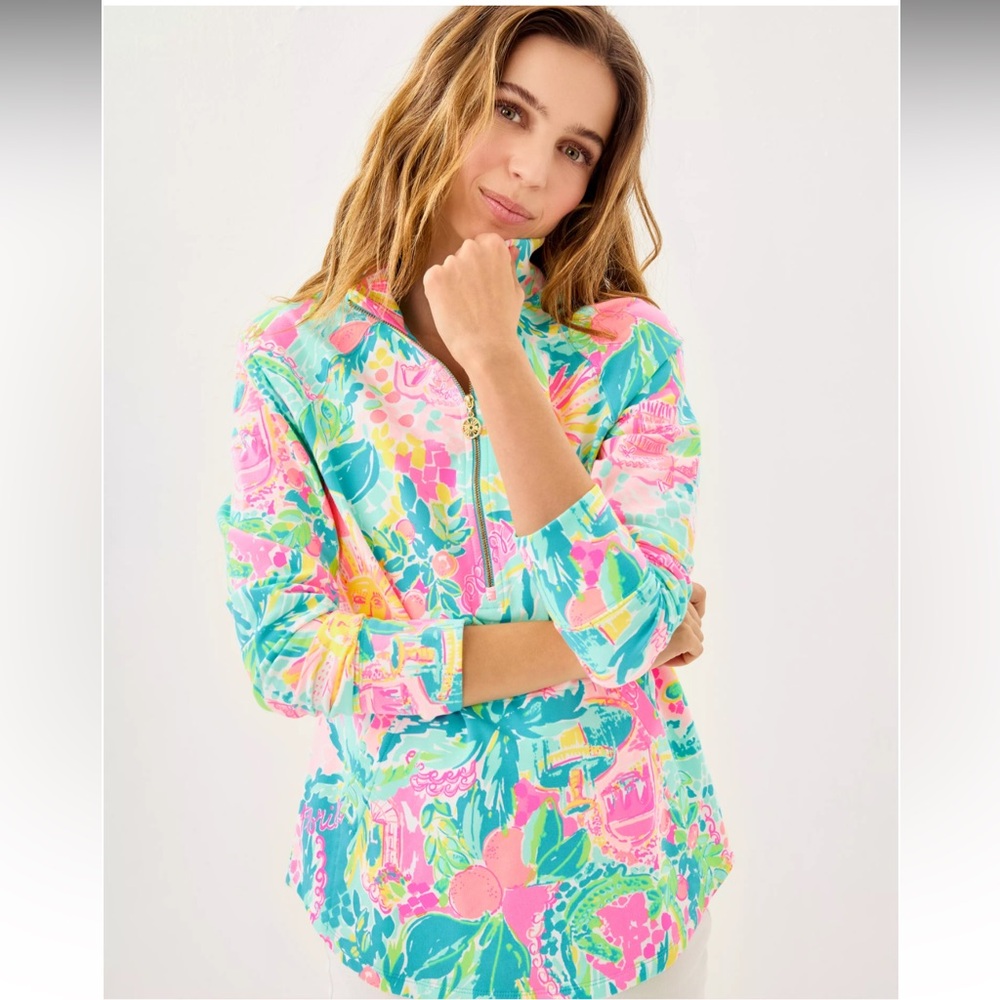 Lilly Pulitzer Multicolor Tropical Jacket